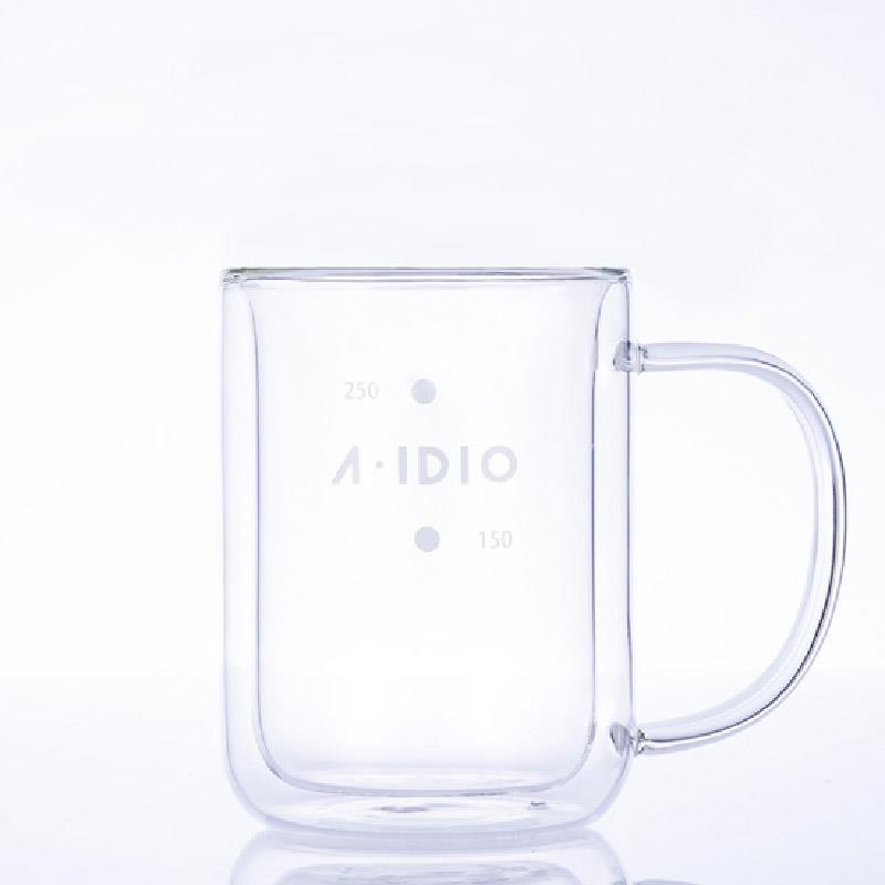 AIDIO MIT 雙層耐熱玻璃杯 310ml
